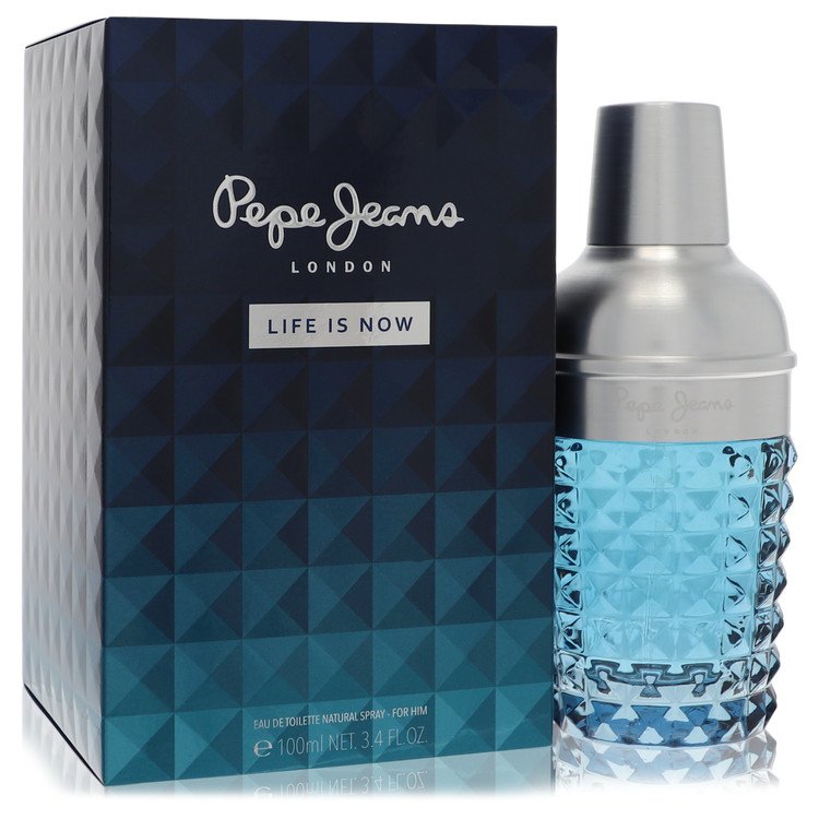 Pepe Jeans Life is Now by Pepe Jeans London Eau De Toilette Spray 3.4 oz Pepe Jeans Life is Now by Pepe Jeans London Eau De Toilette Spray 3.4 oz